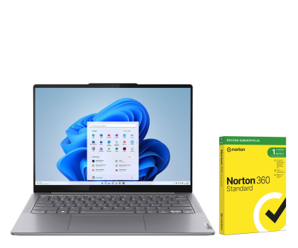 Laptop Lenovo Yoga Slim 7-14 Ultra 5-125H/16GB/512GB/Win11 Zestaw